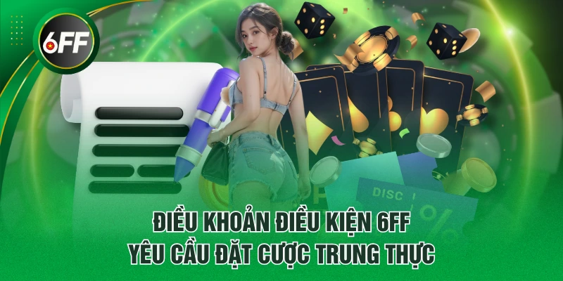 Điều khoản điều kiện 6FF yêu cầu đặt cược trung thực