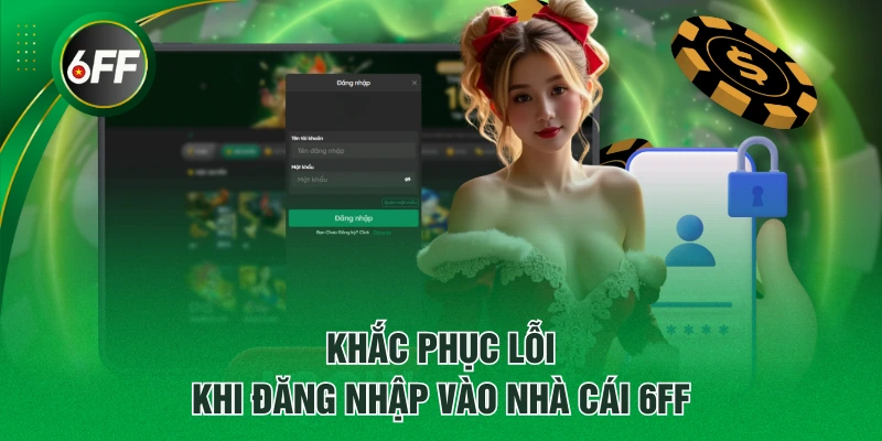 Khắc phục lỗi khi đăng nhập vào nhà cái 6FF